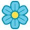 Blossom emoji on HTC